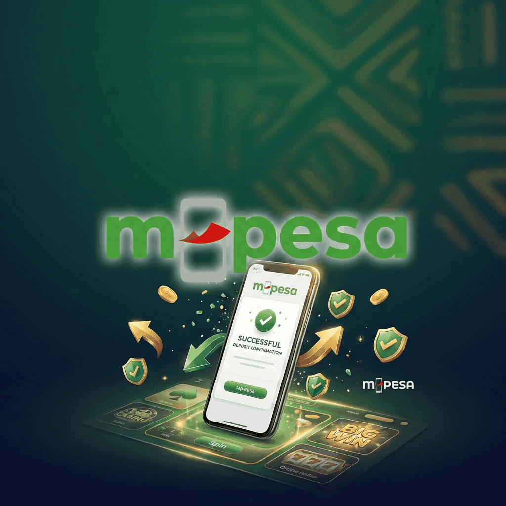 M-Pesa casino deposit Kenya smartphone STK push Safaricom