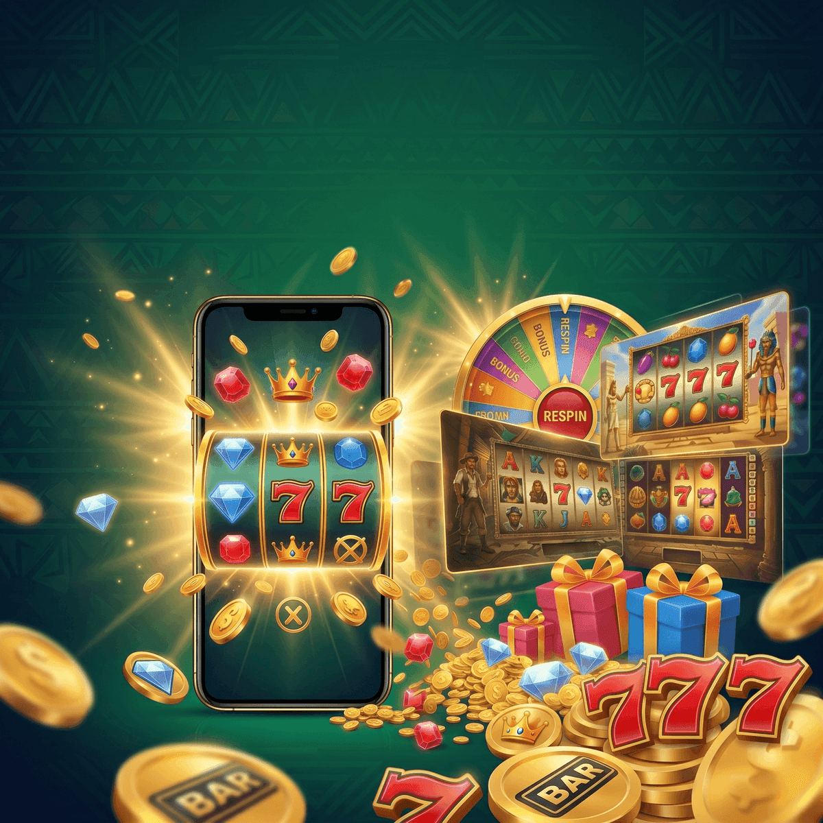 Free casino games Kenya smartphone demo play