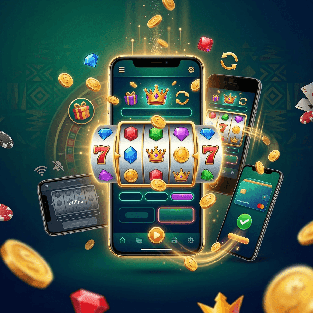 Casino app download Kenya smartphone M-Pesa Airtel Money