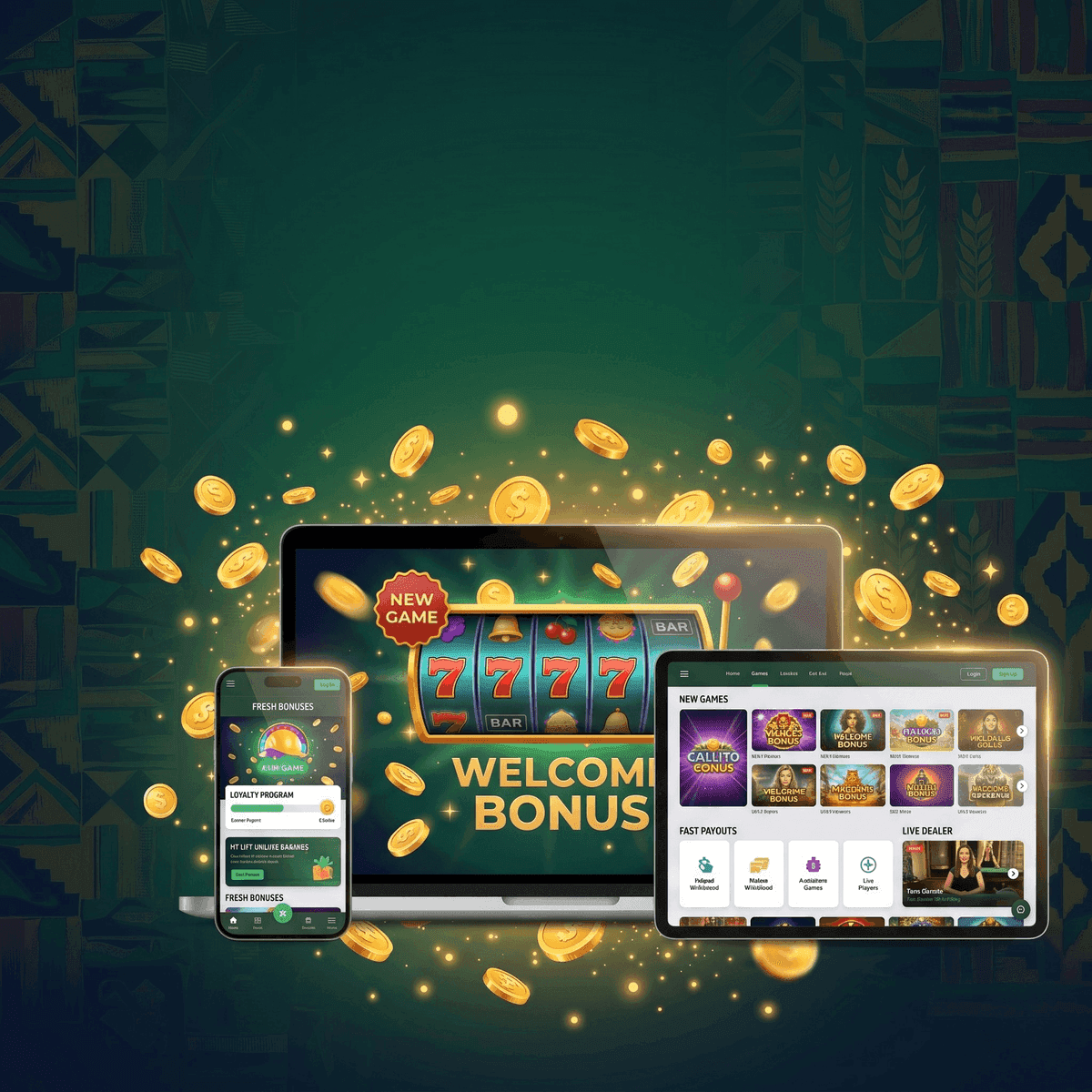 New online casino mobile Kenya 2026 smartphone M-Pesa
