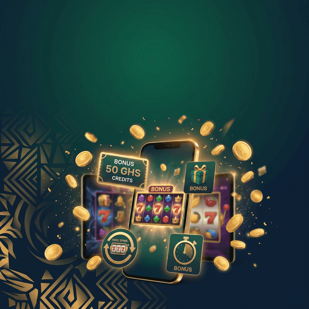 No deposit casino mobile Kenya free spins smartphone app M-Pesa