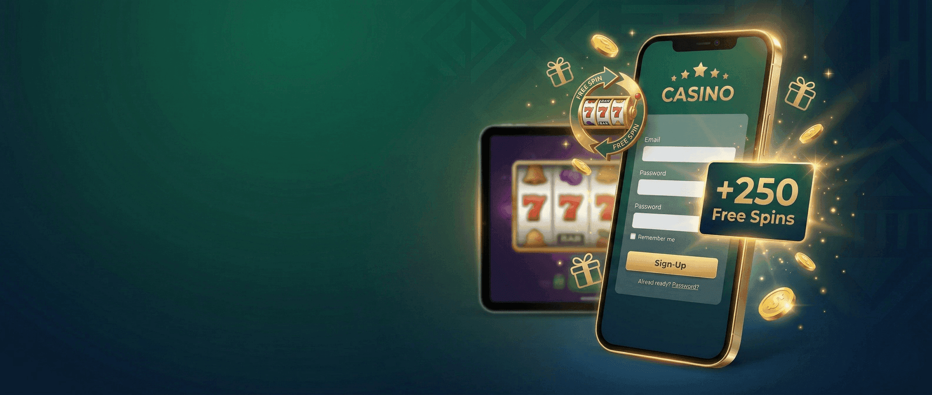 Best sign up bonus casino Kenya free registration offers real money platform