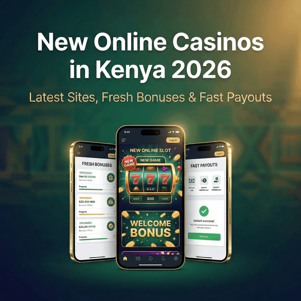New online casinos Kenya mobile smartphone