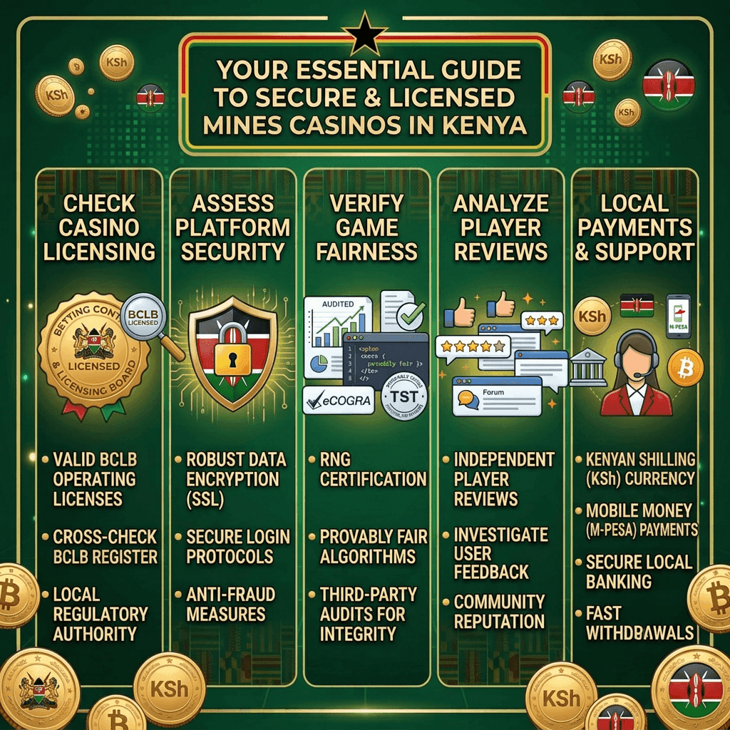 Mines arcade game mobile casino Kenya smartphone