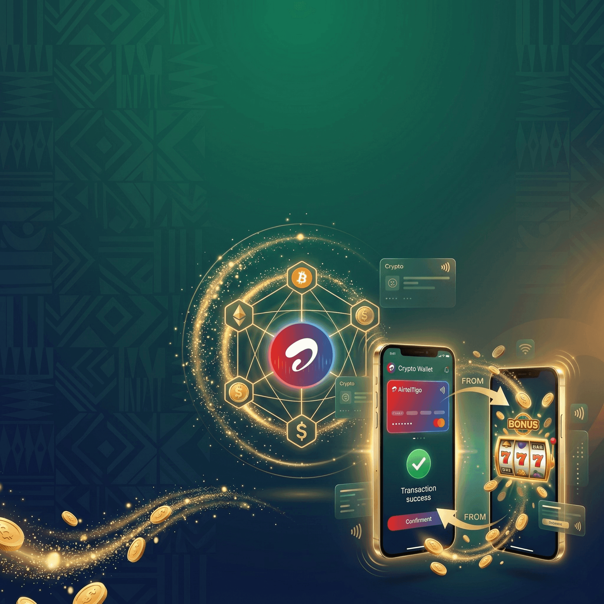 Mobile AT Money Ghana smartphone deposit