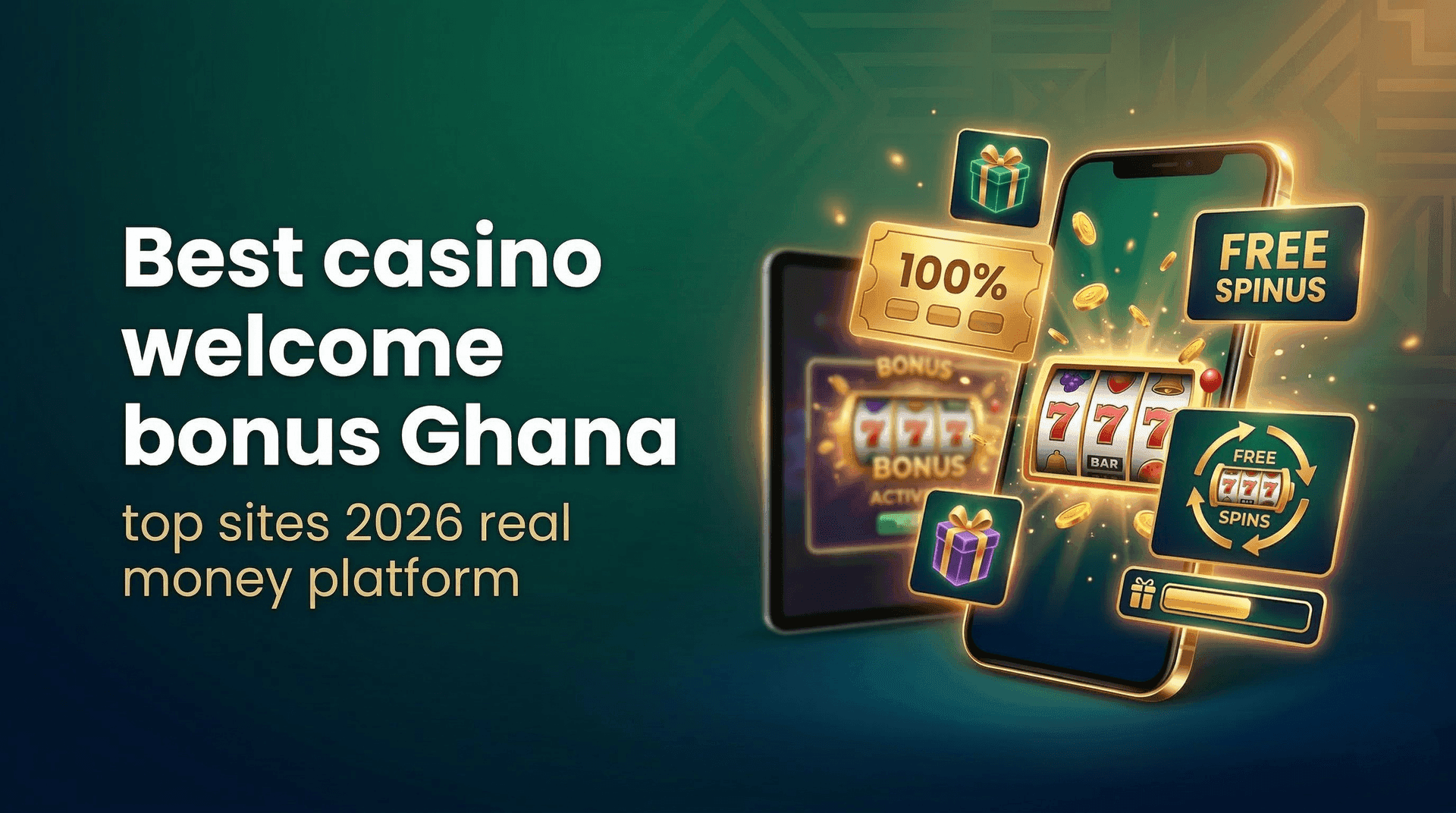 Casino promo code benefits Ghana deposit match free spins