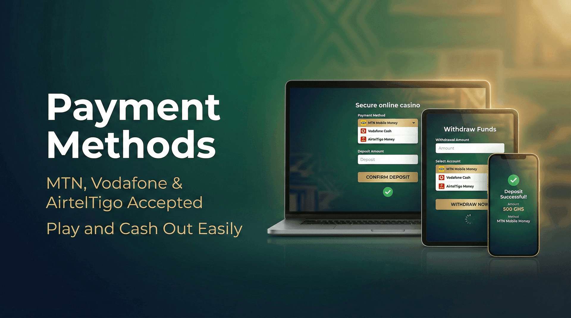 Payment methods secure transactions Ghana 2026 Payment methods secure transactions Ghana casino deposits withdrawals 2026