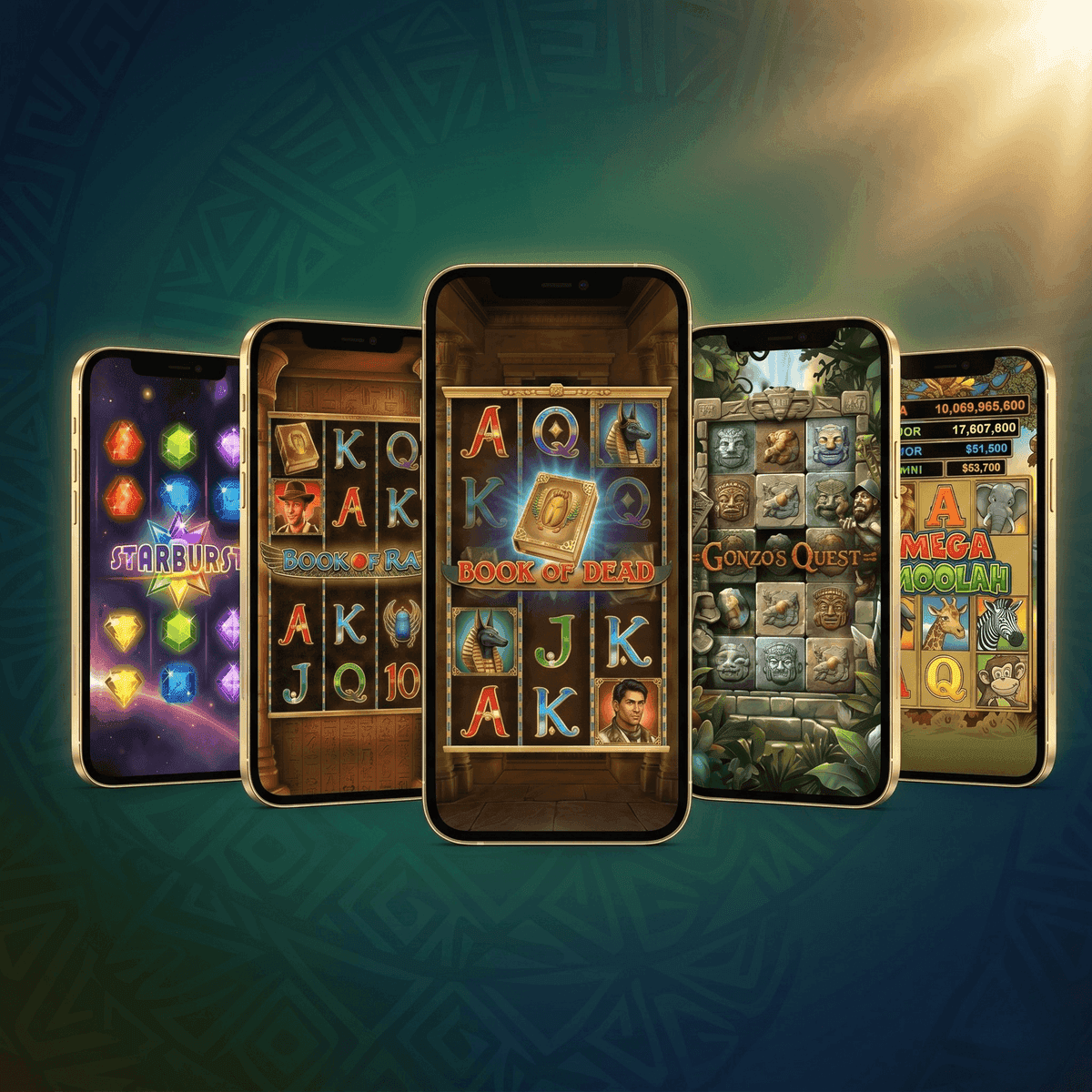 Mobile online slots Kenya M-Pesa smartphone
